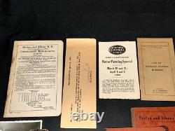 New York Central Railroad Co. Boston & Albany Lot Conductor's Train Book, Photo+