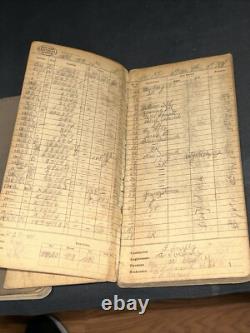 New York Central Railroad Co. Boston & Albany Lot Conductor's Train Book, Photo+
