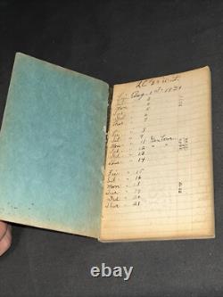 New York Central Railroad Co. Boston & Albany Lot Conductor's Train Book, Photo+