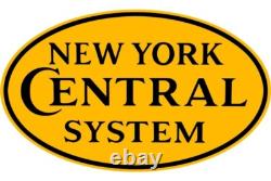 New York Central Railroad NEW 28 Wide DIECUT Sign USA STEEL XL Size 7 lbs