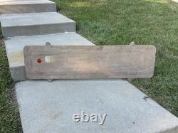 New York Central Railroad Syracuse NY Station Depot Foundry Pattern Train Sign