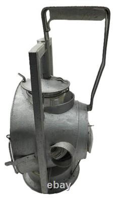 New York Central Railroad Track Walkers Inspection Lantern with NYC Lines Globe