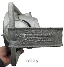 New York Central Railroad Track Walkers Inspection Lantern with NYC Lines Globe