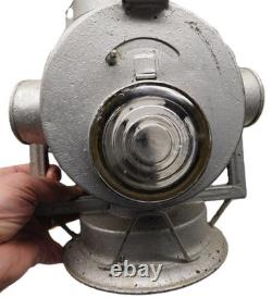 New York Central Railroad Track Walkers Inspection Lantern with NYC Lines Globe