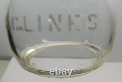 New York Central Railroad Track Walkers Inspection Lantern with NYC Lines Globe