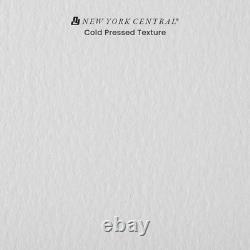 New York Central Watercolor Paper 9x12-5 Packs of 10-50 Total Sheets 140 lb