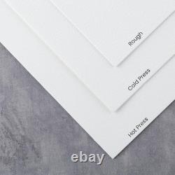 New York Central Watercolor Paper 9x12-5 Packs of 10-50 Total Sheets 140 lb