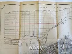 New York City Upper & Lower Manhattan Central Park 1851 Hayward lg city plan map