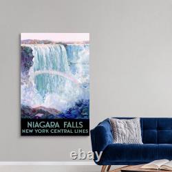 Niagara Falls, New York Central Lines, Canvas Wall Art Print, New York Home