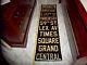 Ny Nyc Subway Roll Sign Brooklyn Bridge 42 St Times Square Grand Central Lex Ave