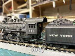 O-4-O HO Scale Locomotive NYC #304 With Tender. Runs