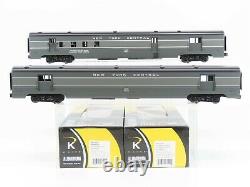 O Gauge 3-Rail K-Line Aluminum K4670D New York Central Passenger 2-Car Set