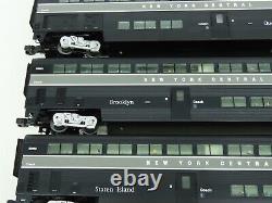 O Gauge 3-Rail Lionel 6-15300 NYC New York Central Hi-Level Passenger 4-Car Set