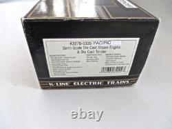 O K-Line NEW YORK CENTRAL Semi-Scale 4-6-2 Pacific Steam Loco & Tender AS-IS