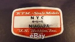 O Scale 2 Rail brass unpainted KTM NYC Niagara 4-8-4. Original Box
