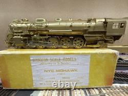 Omnicon S Scale New York Central Mohawk L3A 4-8-2 #3001 Unpainted Brass