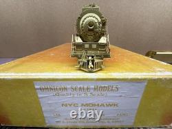 Omnicon S Scale New York Central Mohawk L3A 4-8-2 #3001 Unpainted Brass