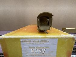 Omnicon S Scale New York Central Mohawk L3A 4-8-2 #3001 Unpainted Brass