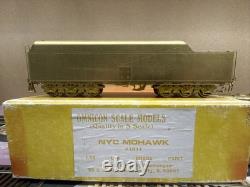 Omnicon S Scale New York Central Mohawk L3A 4-8-2 #3001 Unpainted Brass