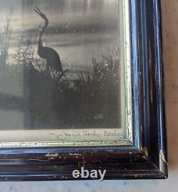 Original Jessie Tarbox Beals. NYC Photo Taken at Night. Central Park Fantasy