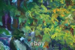 Original oil paintings on canvas signed framed Central Park New York