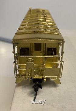 Overland Models HO Scale Brass NYC New York Central Bay Window Caboose #3865