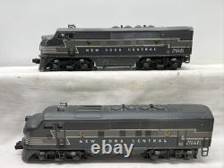 Postwar Lionel 2344 New York Central F3 Aa Diesel Set Exc Runs Great