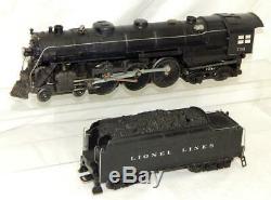 Postwar Lionel 773 diecast HUDSON Steam Locomotive 2426W tender NYC J-3 1950 O