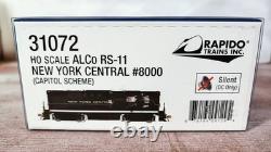 RAPIDO 31072 HO ALCO RS-11 New York Central Railroad 8000 DC Only DCC Ready