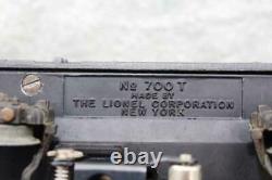 RARE 1937 Lionel O Gauge Scale New York Central 4-6-4 Hudson 700E 5344