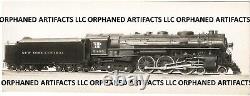 RARE 1937 New York Central Railway 5405 Steam American Locomotive Co. Photograph