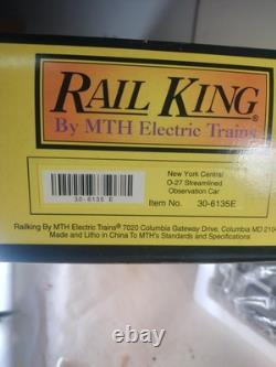 Rail King 30-6135 NYC O27 streamline Passenger 4 Car Set 437, Miller, 1331, 450