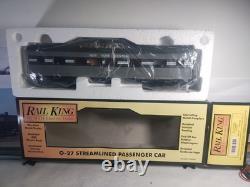 Rail King 30-6135 NYC O27 streamline Passenger 4 Car Set 437, Miller, 1331, 450