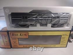 Rail King 30-6135 NYC O27 streamline Passenger 4 Car Set 437, Miller, 1331, 450