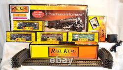 Rail King New York Central System Super Freight Express Train Set Complete Used