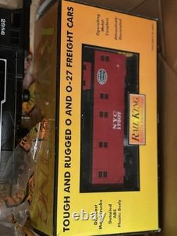Rail King Ready To Run Train Set New York Central 2-8-0 No Transformer
