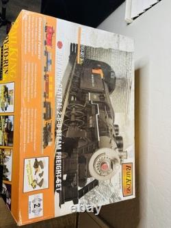 Rail King Ready To Run Train Set New York Central 2-8-0 No Transformer