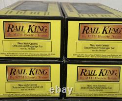 Rail King Rk-6020, 6021, 6022, 6023 New York Central Streamlined Set (new)