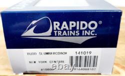 Rapido 141019 Budd Stainless Slumbercoach New York Central Railroad 10800