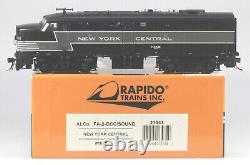 Rapido HO 21543 New York Central FA-2 Alco Diesel Locomotive, DCC & Sound, N/BX