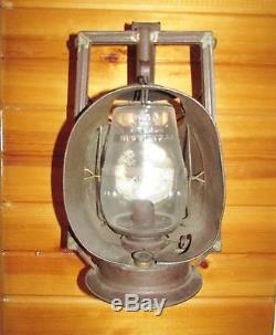 Rare Early 1900's New York Central Railroad Dietz Acme Inspector Lamp Lantern