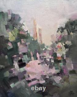 Rejuvenation 8x10 original oil painting New York Central Park fine art