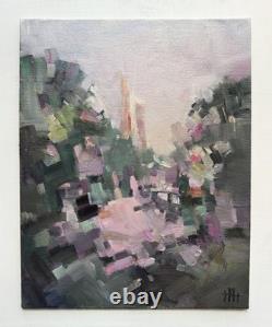 Rejuvenation 8x10 original oil painting New York Central Park fine art