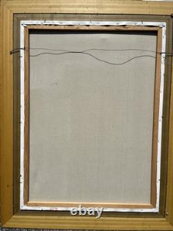 Remington Signed New York Central Park Oil Painting