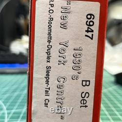 Rivarossi 6947 New York Central 1930's Mail Post Office Roomette Duplex Sleeper