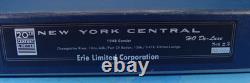 Rl Ho Brass Erie Limited New York Central 1948 20th Century Ltd 3 Car Set #3 Nos