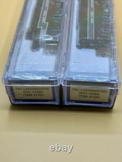 SEALED N Life Like 7423 Alco FA1/FB1 Set New York Central NYC #1000 & 3300
