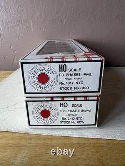 STEWART HOBBIES HO Scale New York Central Engine Pair#8120 & #8125