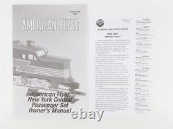 S Scale American Flyer 6-49611 New York Central Passenger Set wDiesel Locomotive