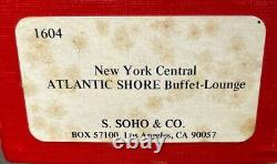 S. Soho & Co. HO Brass #1604 Buffett Lounge New York Central NIB